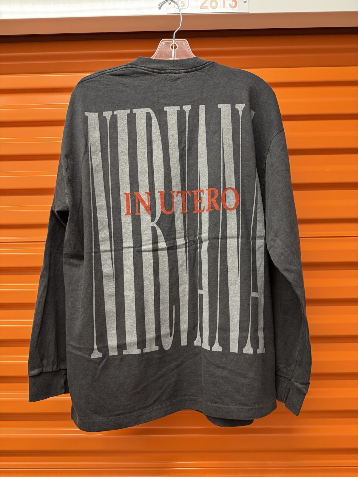 Nirvana In Utero Band Vintage Reprint Long Sleeve T-shirt Single Stitch Sz Large gallery