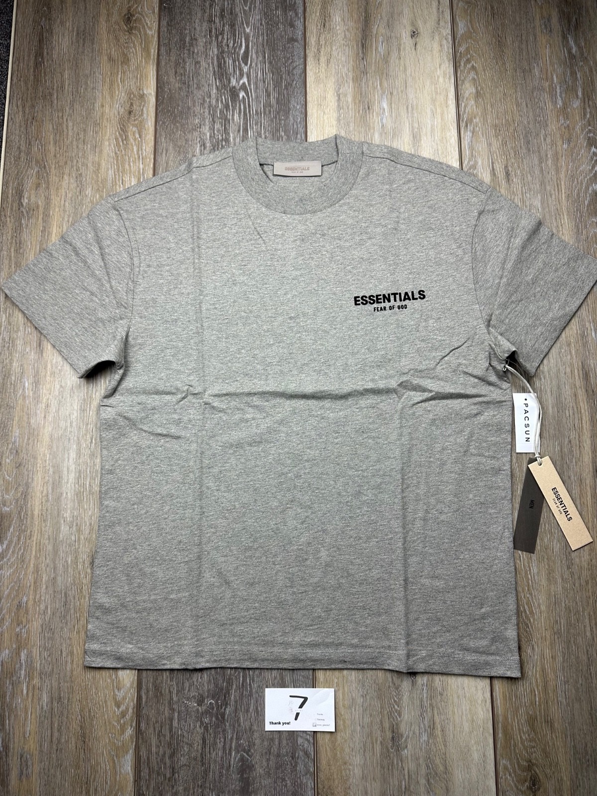 Fear of God Essentials Dark Oatmeal Short Sleeve T-Shirt Sizes: XS-XL gallery