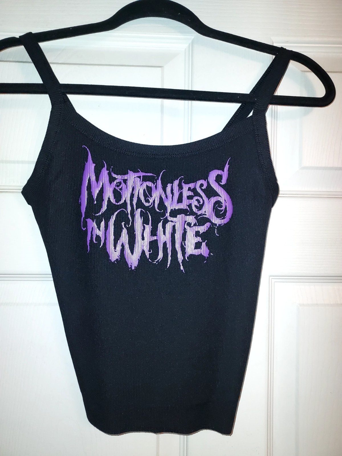 Motionless in white crop top motionless in white tank top Any Color Logo Addnote gallery