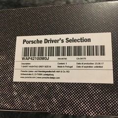 PORSCHE DESIGN SELECTIONS MEN’S HASHTAG GREY T-SHIRT EURO SIZE M = USA SIZE S.