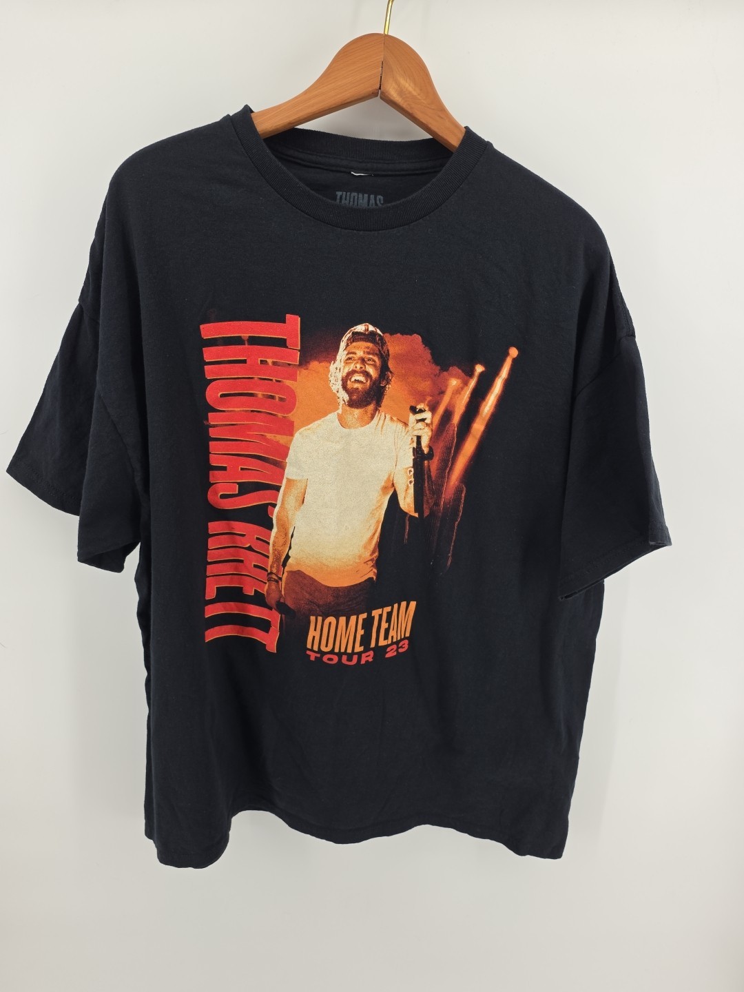 Thomas Rhett 2023 Home Team Tour Shirt – Black Graphic Country Concert Tee 2XL gallery