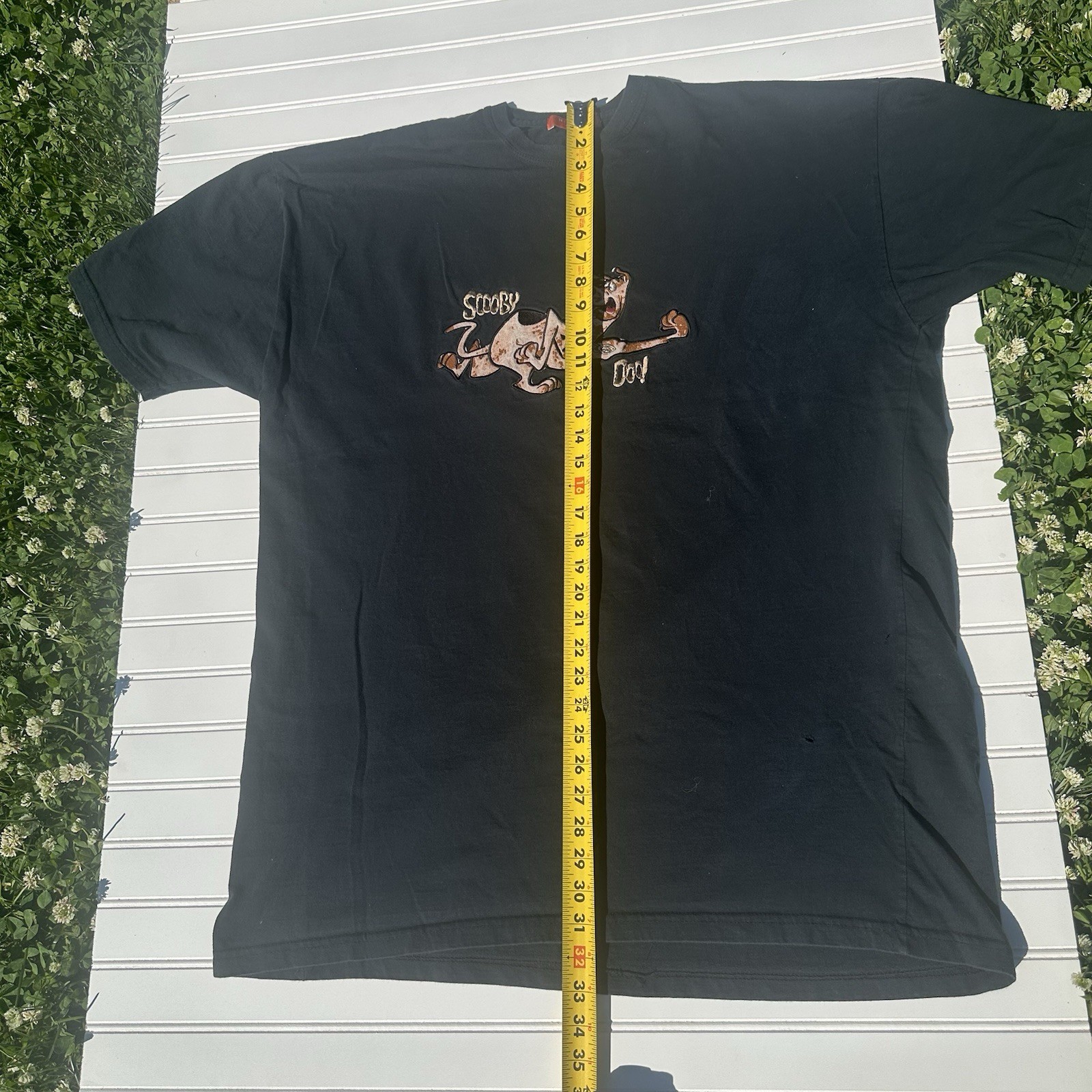 Men’s T-shirt Iceberg History Scooby Doo Graphic Size XXXL Black Cartoon Tee gallery