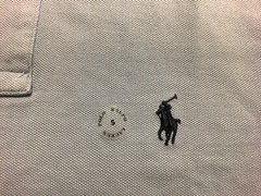 Ralph Lauren M CLASSICS 1 Periwinkle Blue Collared Henley Slits Short Sleeve Shi