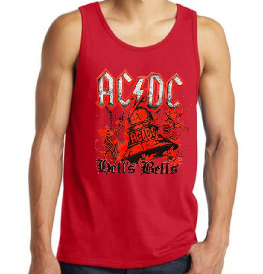 AC/DC Hell's Bells PUNK ROCK Band Tank Top (Multiple Colors) gallery