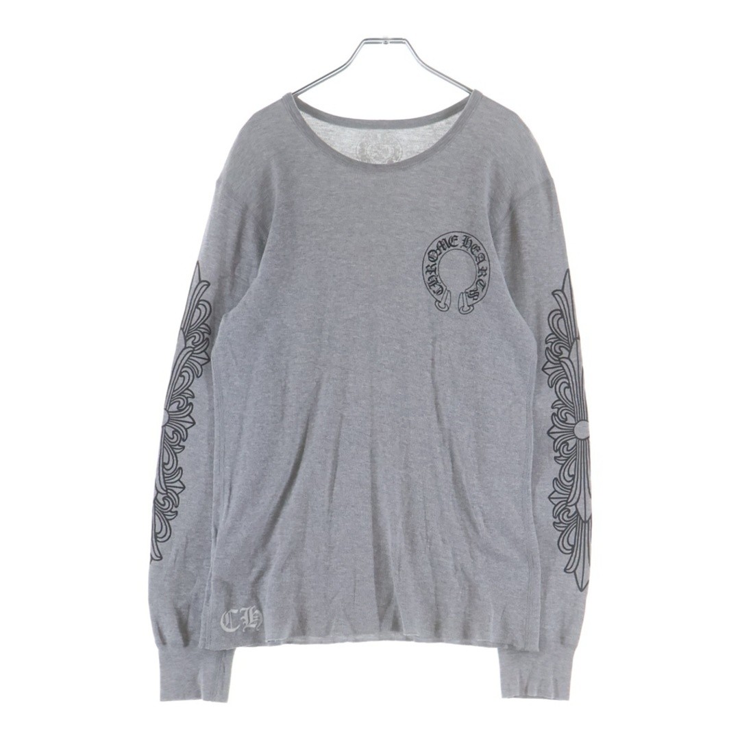 CHROME HEARTS Thermal L S Sleeve Floral Print Long Cut Saw Used 29a0b29d4527d7bc