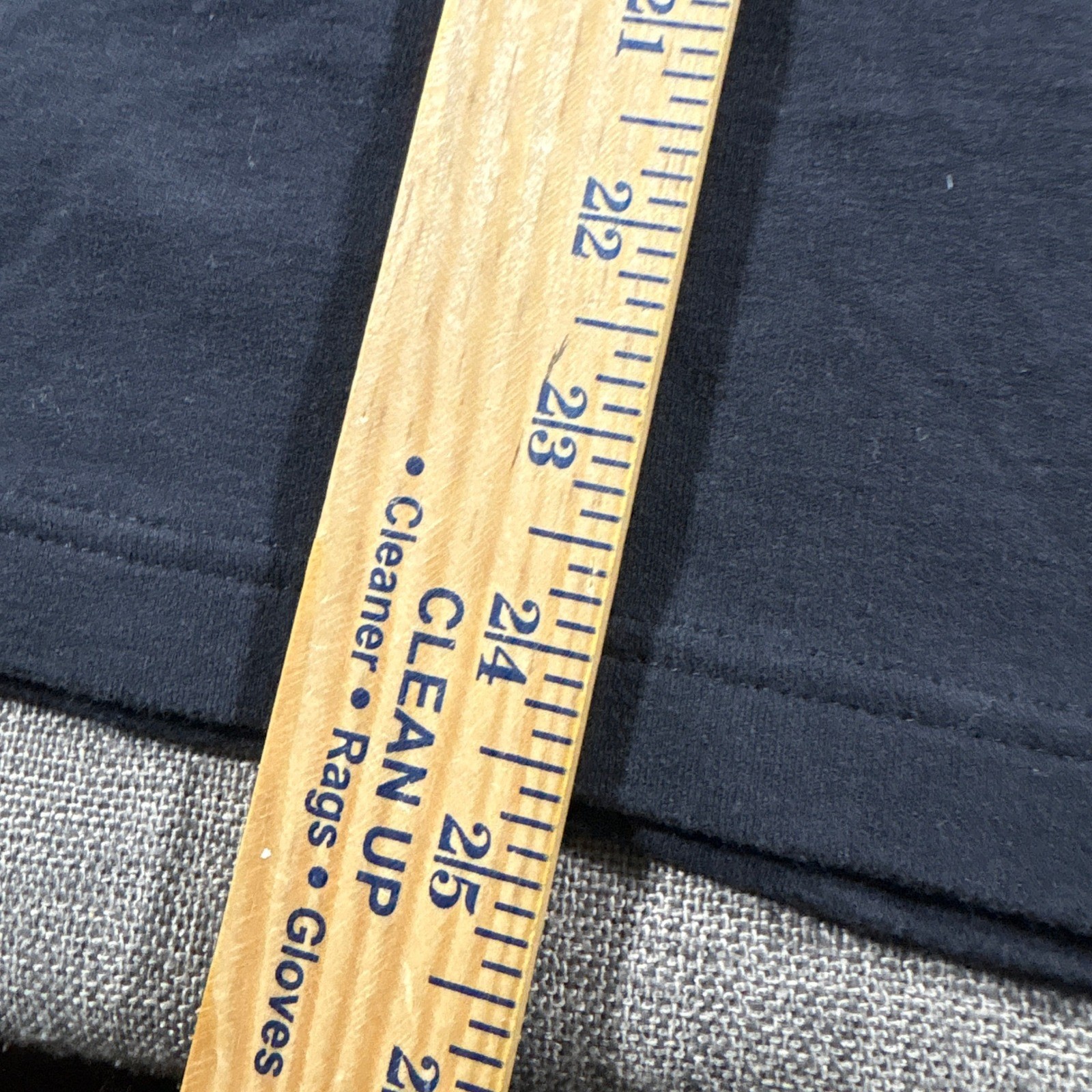L.L. Bean Henley Shirt Mens L REG Navy Blue Short Sleeve Raglan Traditional Fit gallery