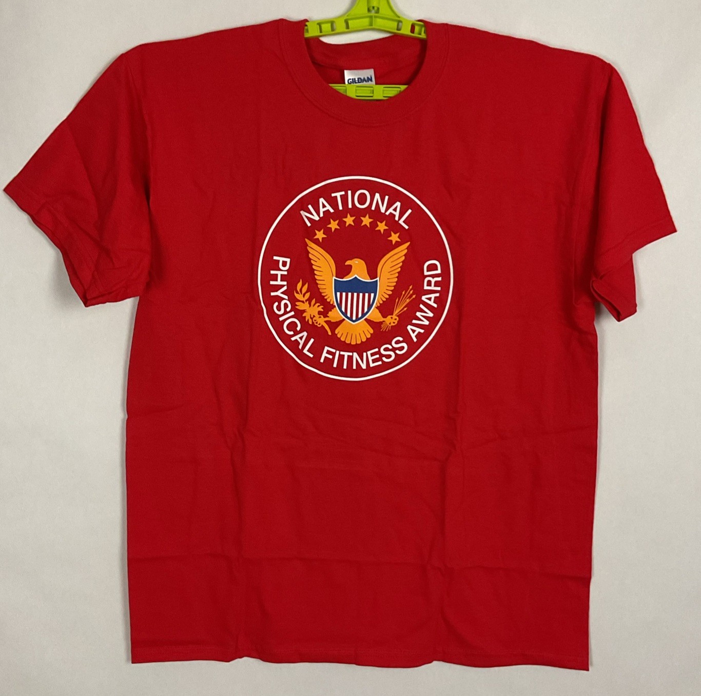 National Physical Fitness Tshirt Size Large Red Gilden Cotton Chest 44x29” New gallery