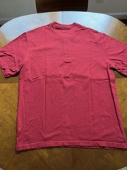 Duluth Trading Co Relaxed Fit Longtail Tall Mens L Short Sleeve Pocket Henley