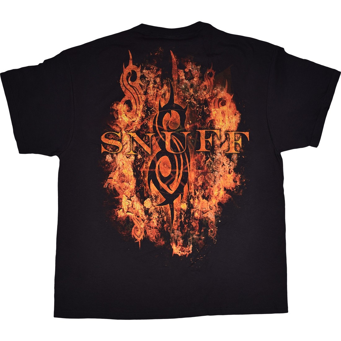 Slipknot Radio Fire Black T-Shirt Liquid Blue gallery