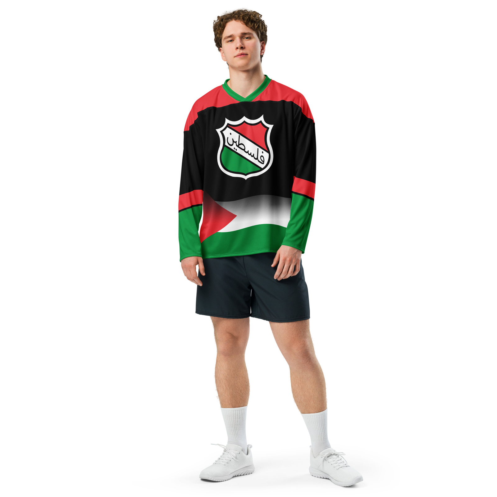 Palestine Hockey Fan Jersey Sizes Adult 2XS-6XL, Palestinian Hockey Shirt gallery