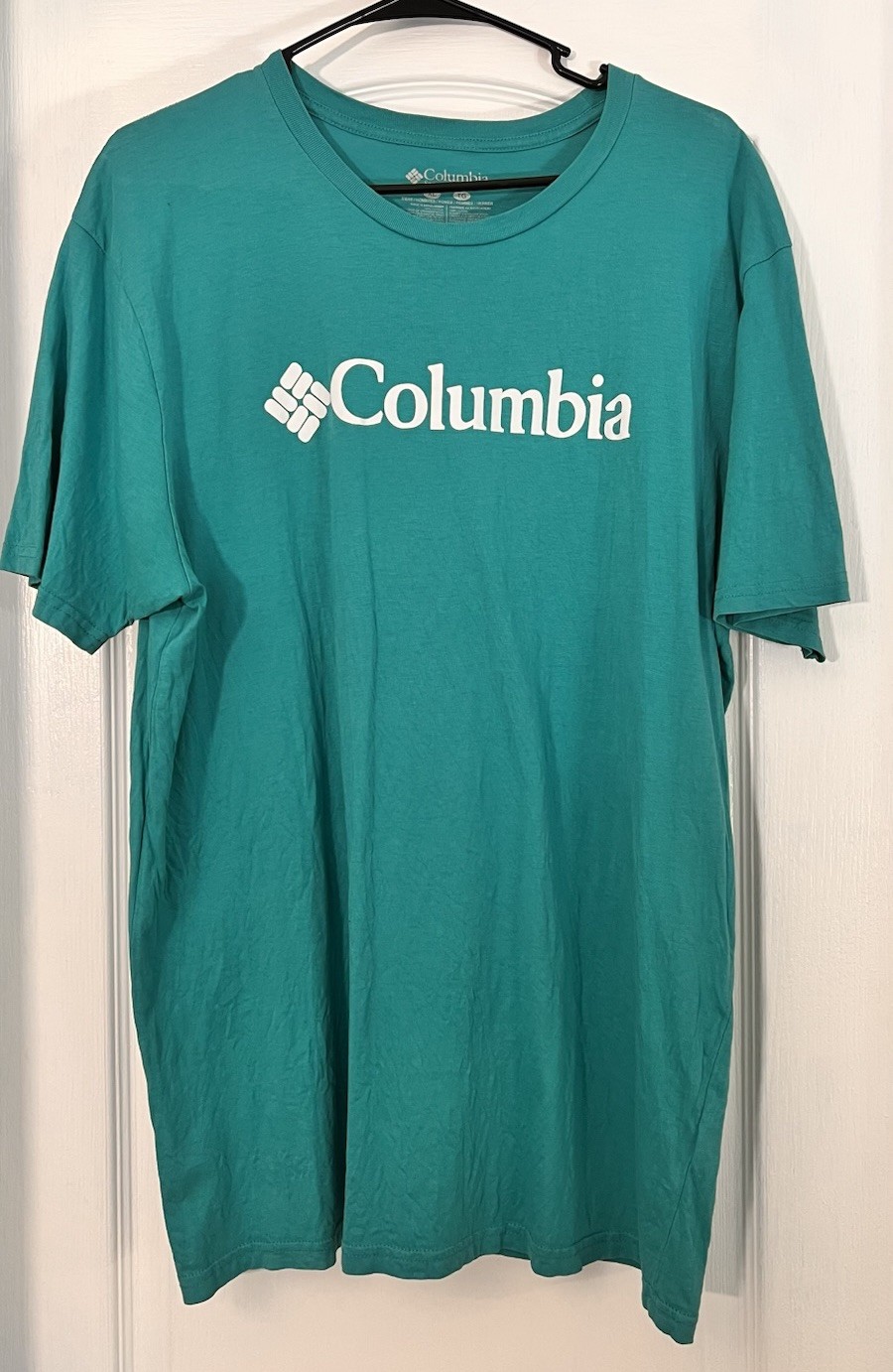 Columbia T-Shirt Mens XL Green Logo Graphic Outdoor Casual Tee gallery