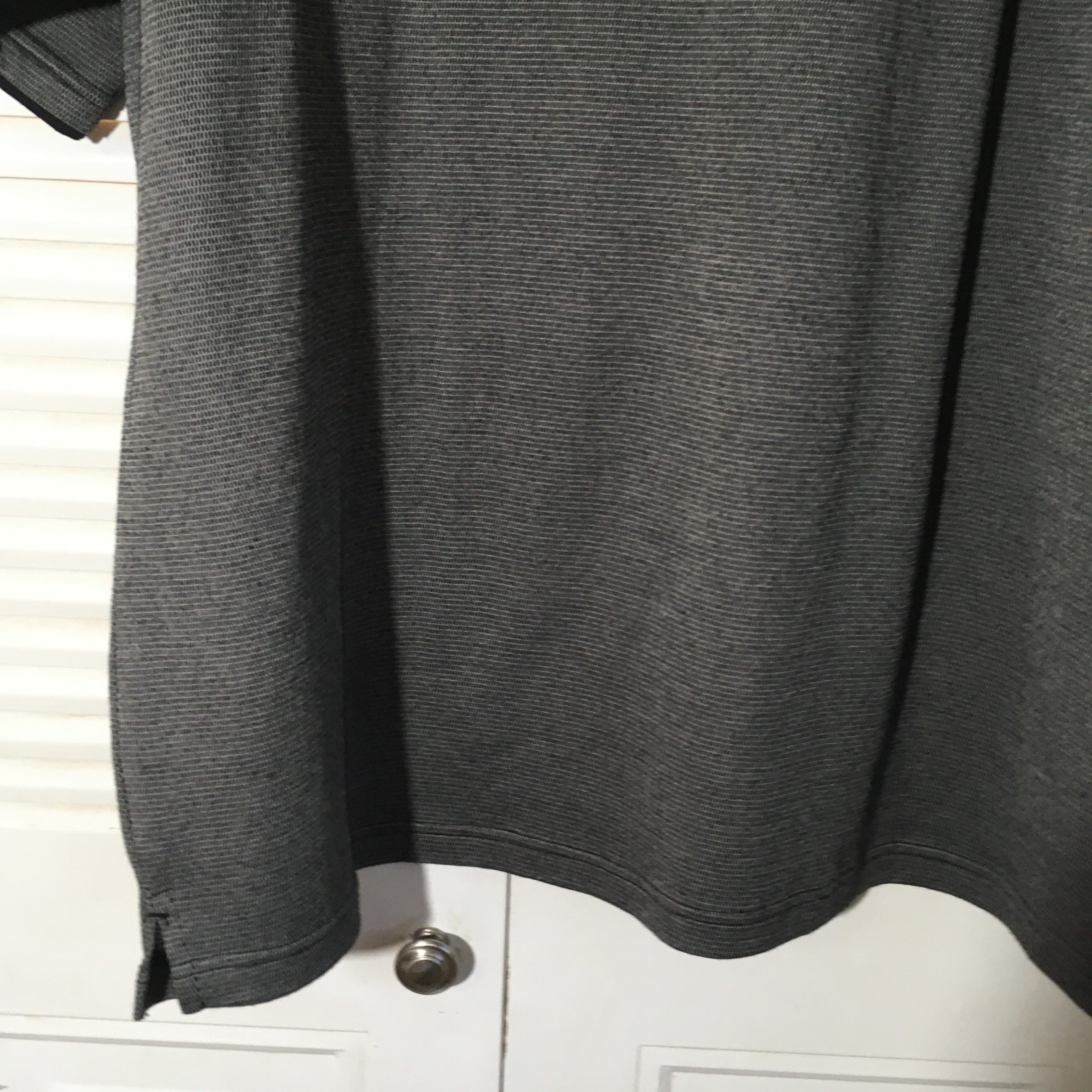 Sz 2xl Big Sky Outfitters shirt pull over gray tweed look poly cotton blend gallery
