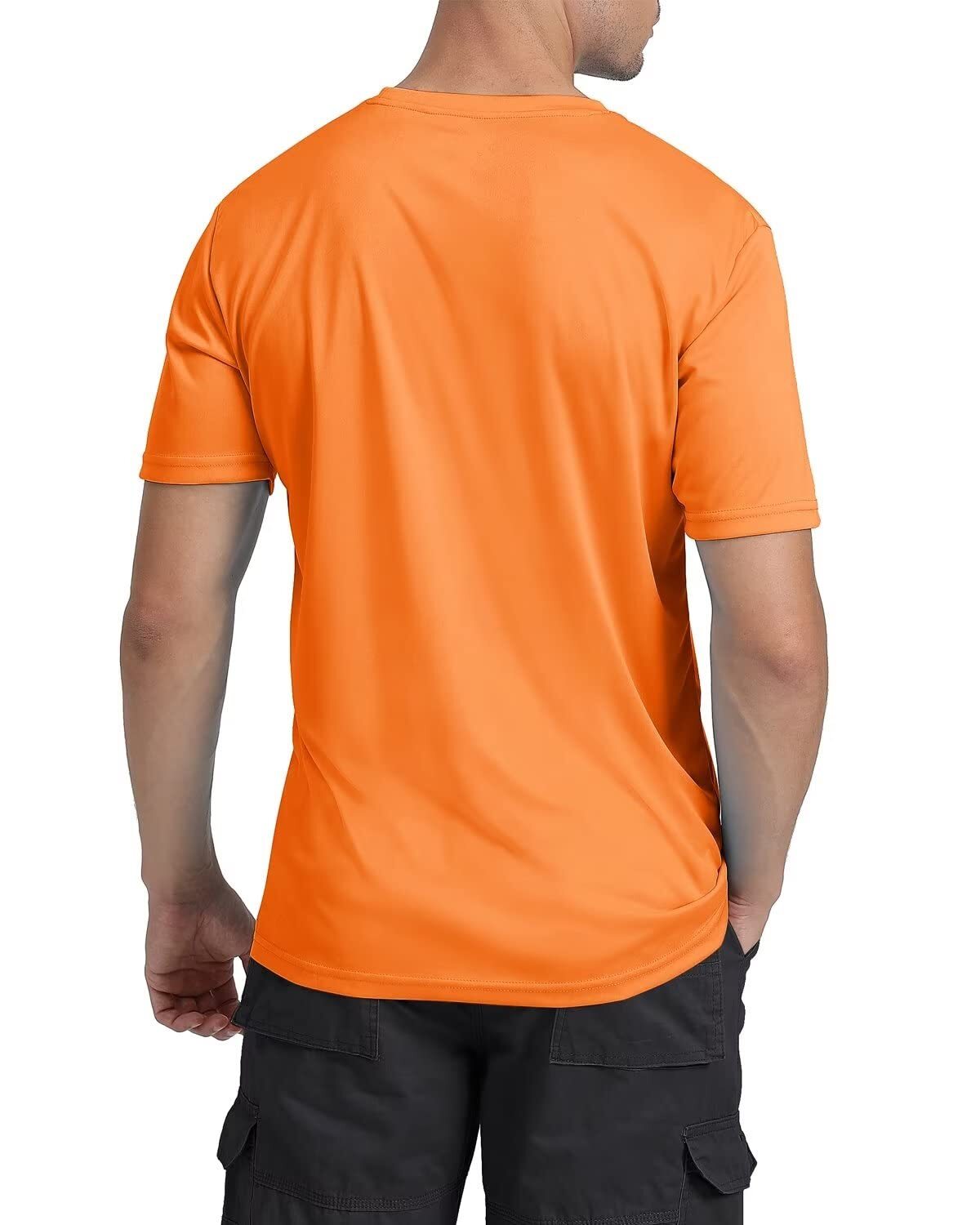 UPF50+ Men's UV Block Short Sleeve T-Shirt Gym Workout Running Sport Quick Dry T gallery