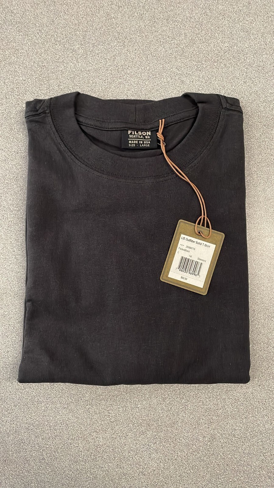 Filson L/S Outfitter Solid T-Shirt Large + 2XL NWT gallery