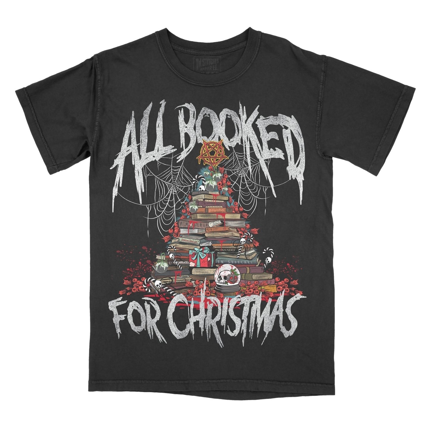 All Booked For Christmas Graphic Tee gallery