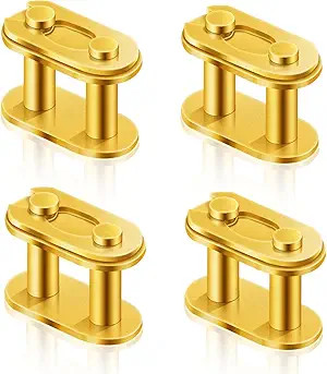 4 Pack Motorcycle Chain Master Link Connectors Replacement for 50cc  Size: T8F