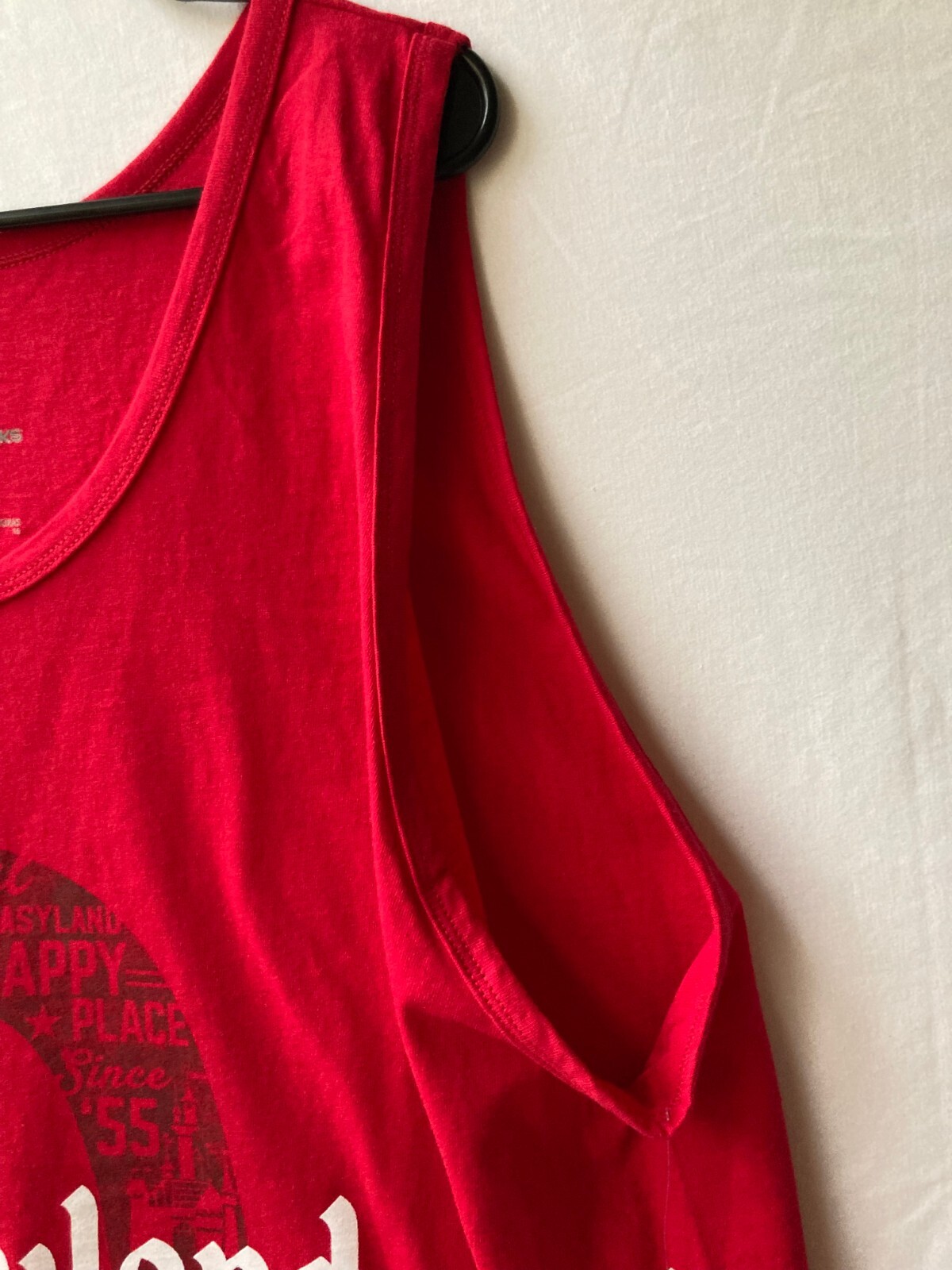 Disneyland Disney Parks Mickey Mouse Tank Top Size 2XL Mens Womens Muscle Red gallery
