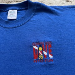 Vintage Bonaire Diving 2003 Scuba Gear Underwater Ocean Tee Mens XL Divers Club