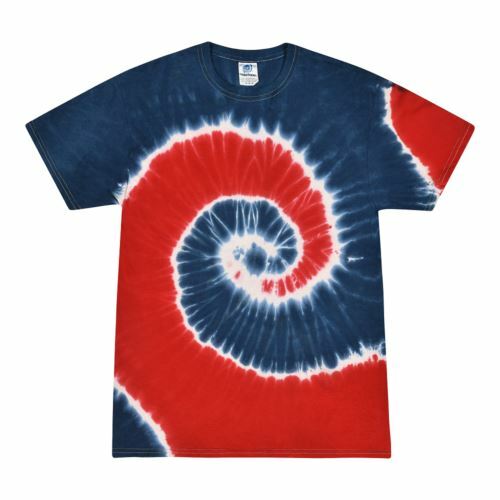 Tie Dye T-Shirts, Adult S M L XL 2XL 3XL, Multi-Color 100% Cotton gallery