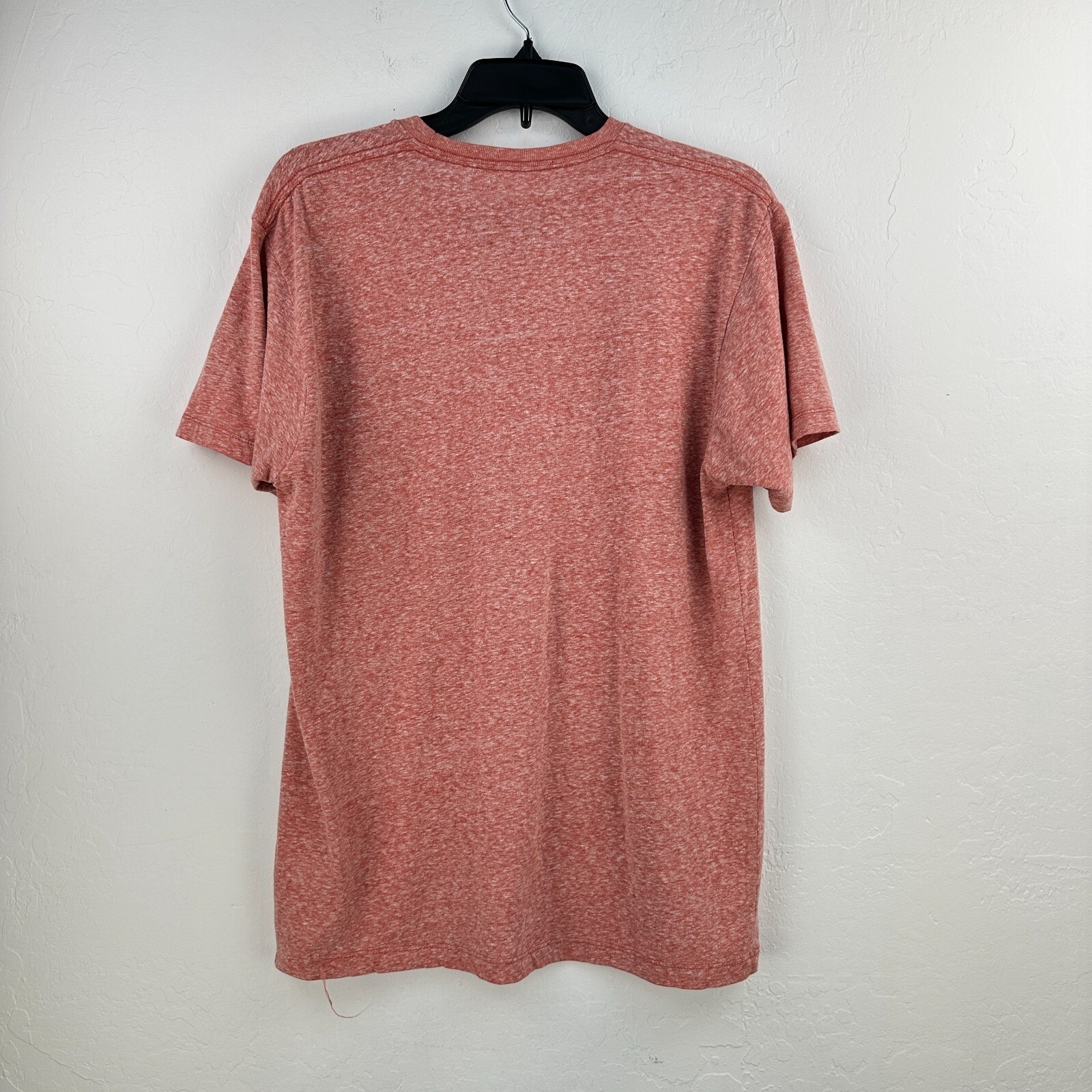 Flag & Anthem T-Shirt Men L Red Heather USA Eagle Logo Basic Comfort Summer gallery