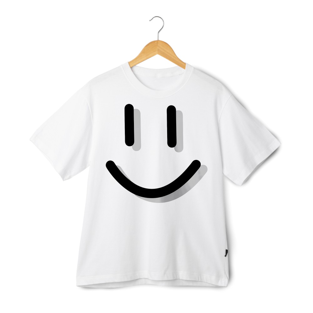 Unisex Happy Smile Emoji Graphic Tee-Y2K Style & Coffee Run Daily Wear T-Shirt gallery