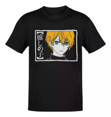 Anime Oshi No Ko Aqua Hoshino Rectangle T-Shirt Size S-5XL, Gift For Friends