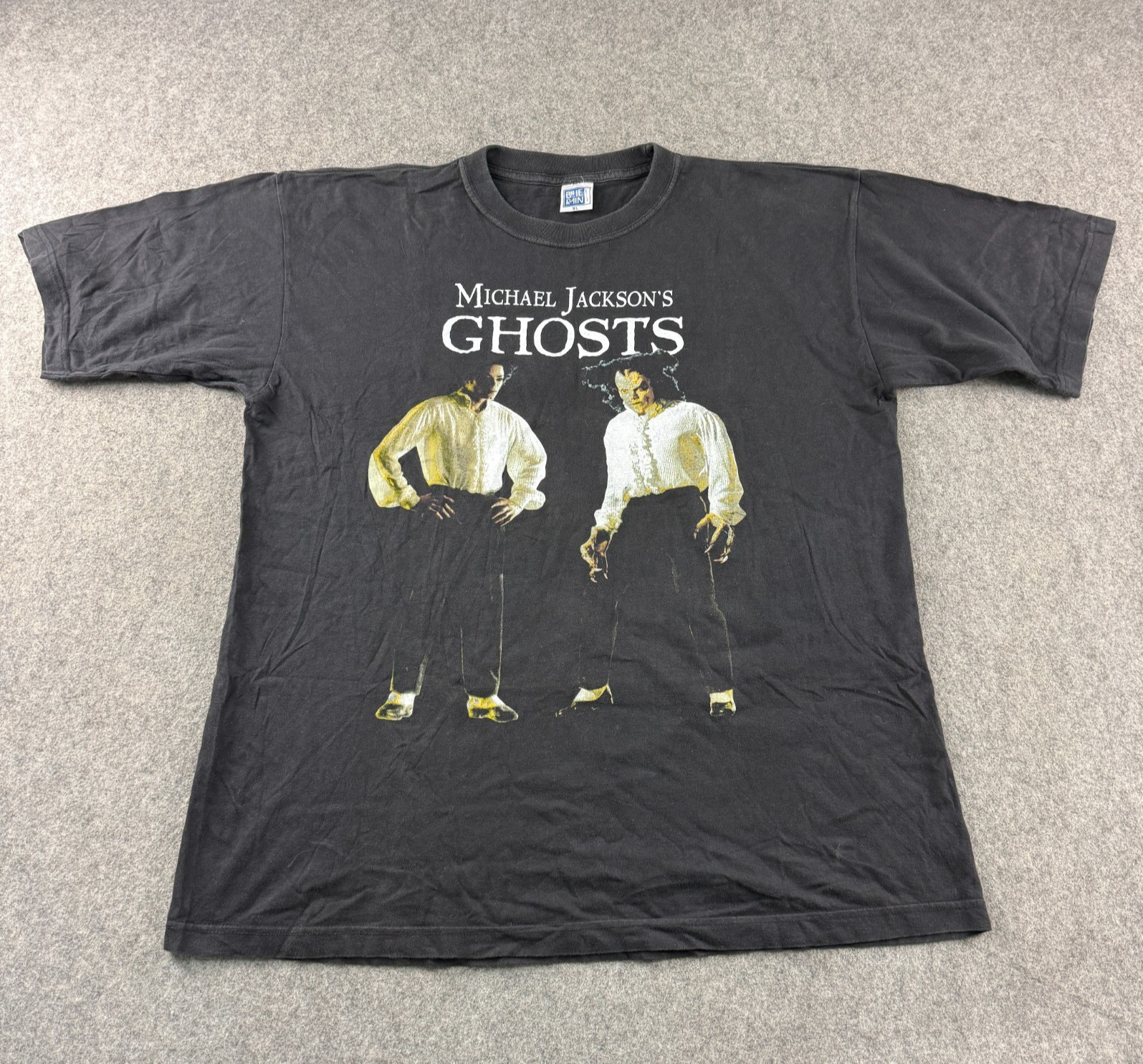 Vintage Michael Jackson Ghosts Shirt Mens Black 1997 Stephen King Music MJ S-5XL gallery