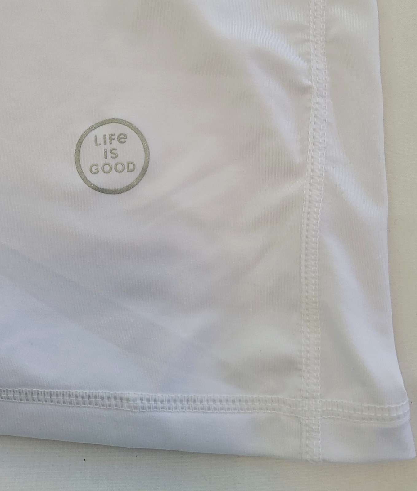Life Is Good LS Active Hooded Tee LOGO Moister Wicking UPF 50 Mens XL Chest51in gallery