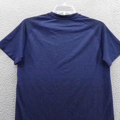 VRST Circuit Seamless Tank Small Blue Mens Space Dye Activewear Performance NWT
