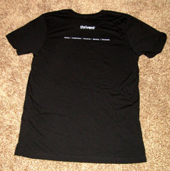 2023 Live Generously T-Shirts Thrivent Black Medium Large X-Large 3XL NWOT
