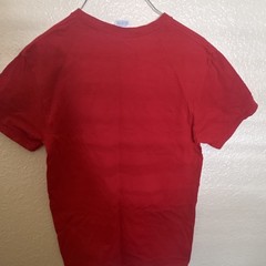 Delta McDonald’s Quarter Pounder Red Graphic Logo Tee Shirt S Cotton Crew Neck