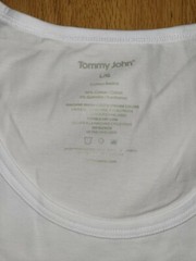 Tommy John Men’s Cotton Basics Tank Sleeveles Undershirt White. Choose Size