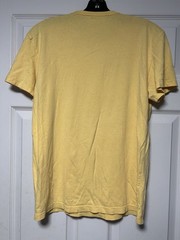 Vintage American Eagle Yellow Tee Shirt Men’s S Graphic 100% Cotton