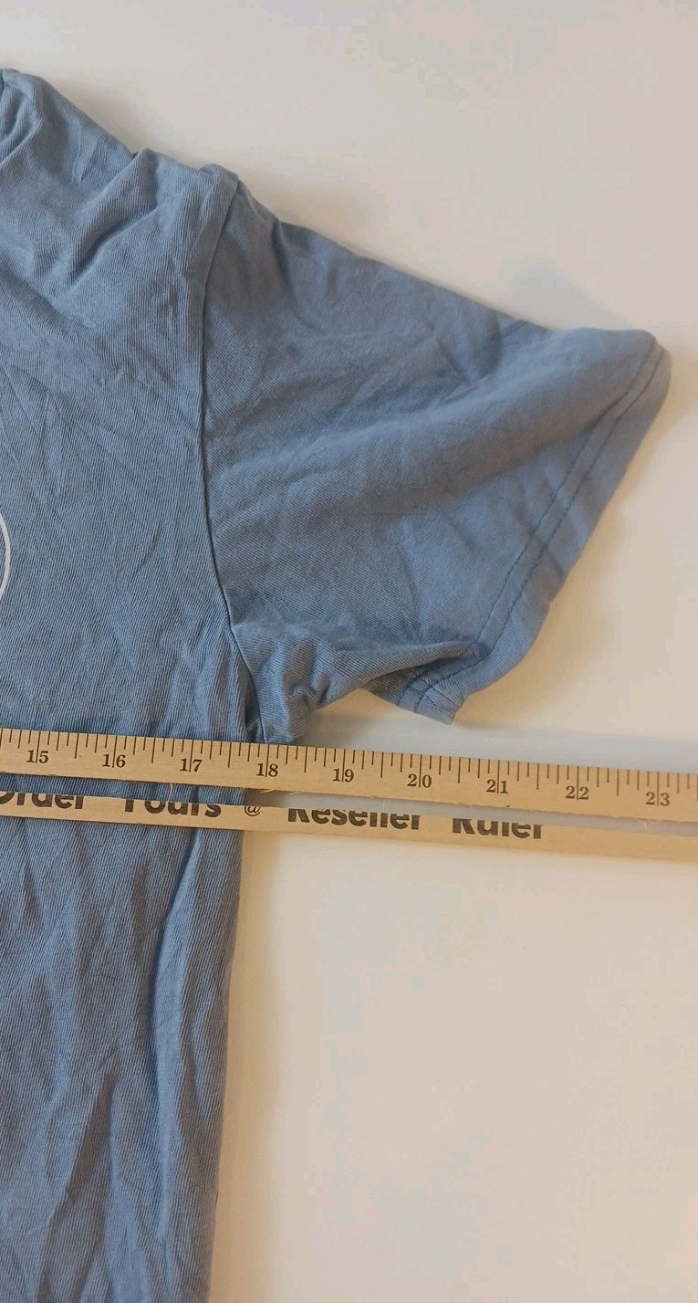 Vans T Shirt Adult Small Slim Fit Blue Periwinkle - Vans The Original 1966 Logo gallery
