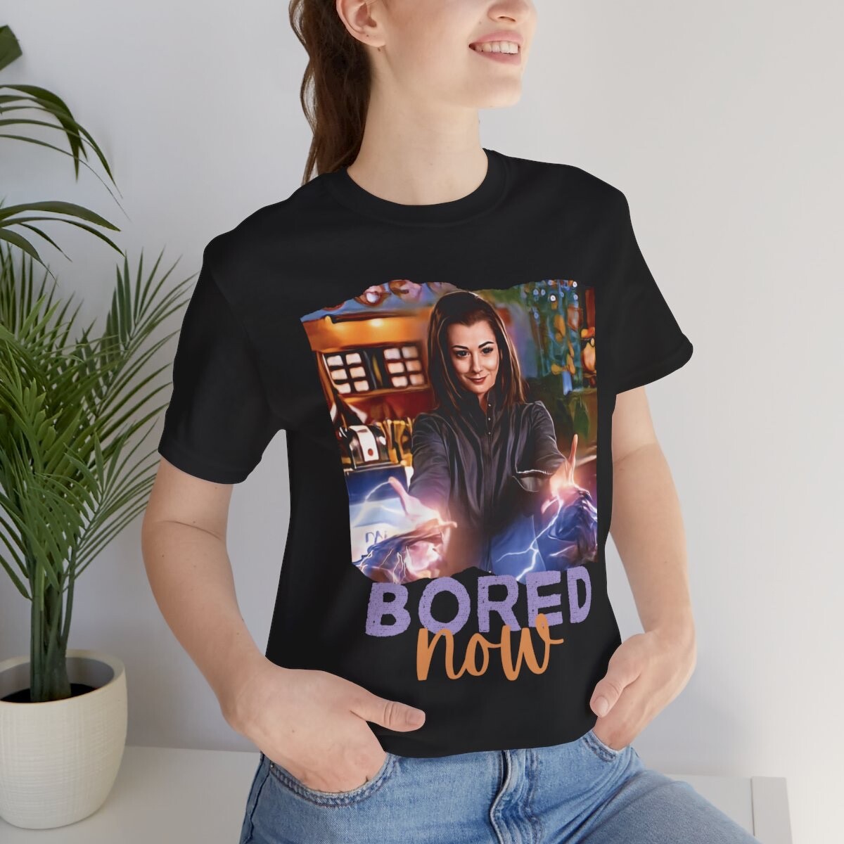 Buffy the Vampire Slayer ♡ Dark Willow: BORED NOW T-Shirt! ✩ 90's Lesbian WITCH! gallery