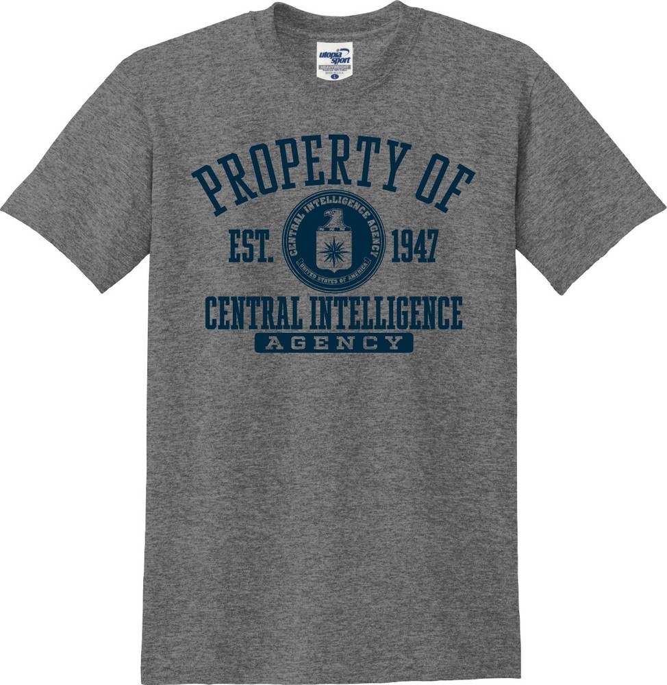 Property of CIA Central Intelligence Agency Est. 1947 Unisex T-Shirt (S-5X)