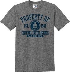 Property of CIA Central Intelligence Agency Est. 1947 Unisex T-Shirt (S-5X)