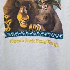 🚨 Dreamworks Madagascar 2 Ocean Park Hong Kong Long Sleeve White Men’s Size XL