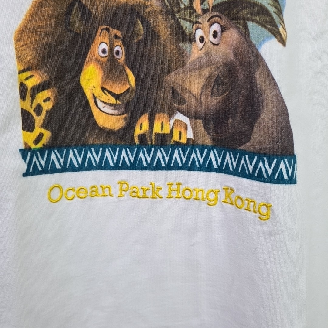 🚨 Dreamworks Madagascar 2 Ocean Park Hong Kong Long Sleeve White Men's Size XL gallery