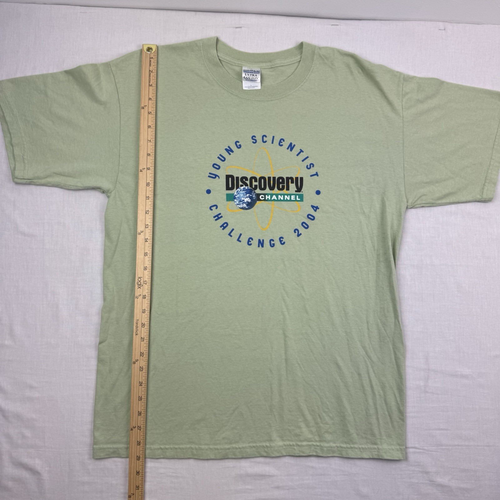 Vintage Discovery Channel Young Scientist Challenge T Shirt Adult Large 2004 Y2K gallery