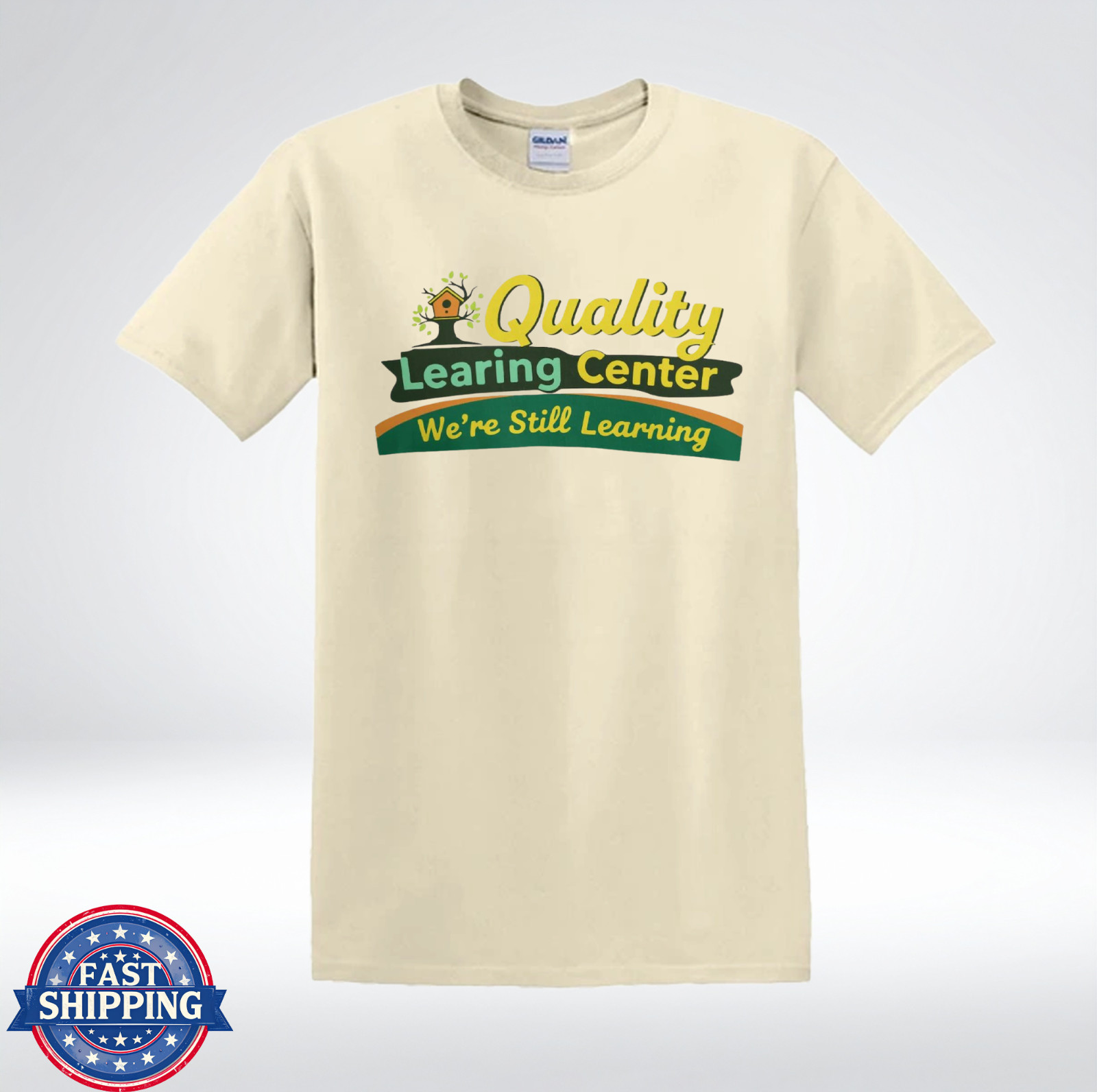 Quality Learning Center We’re Still Learning Funny Parody T-Shirt gallery