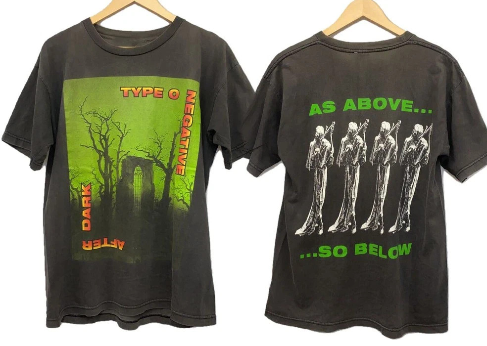 TYPE O NEGATIVE As Above..So Below Black S-5XL T-Shirt Reprint HM1661