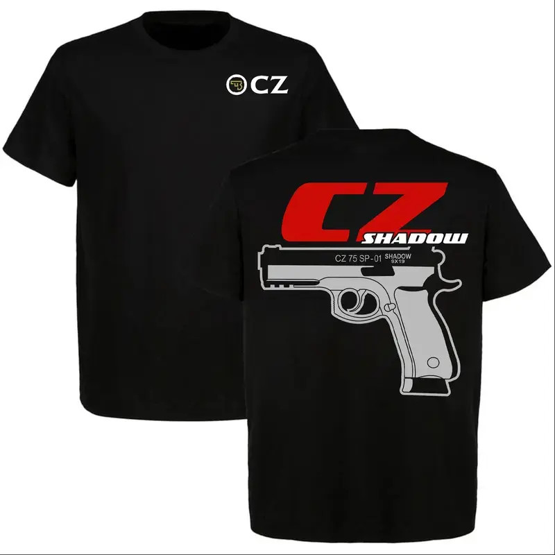 CZ Shadow SP-01 T-Shirt, CZ Shadow Pistol Graphic Tee, Tactical Shooting Sports gallery