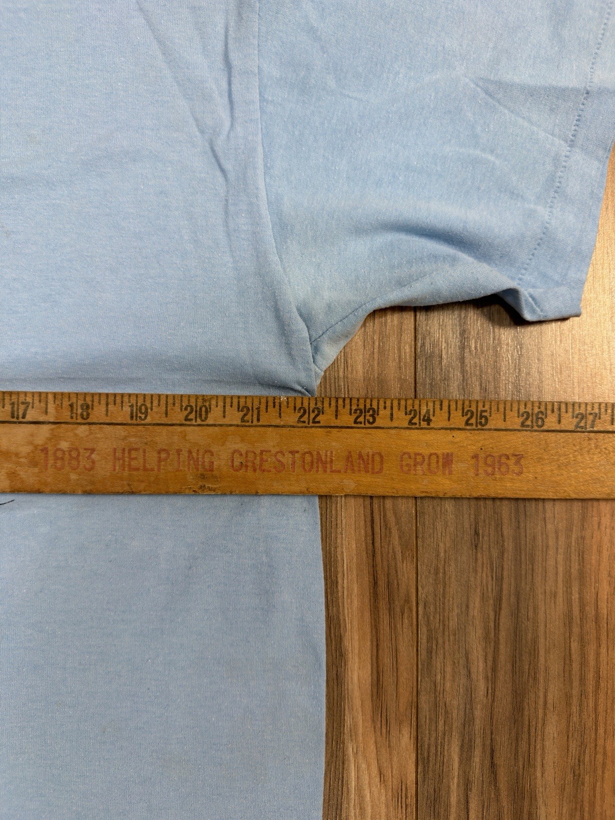 Vintage Single Stitch Blue XL Shirt May Not Catch A lot Of Fish Show Worms Boss gallery