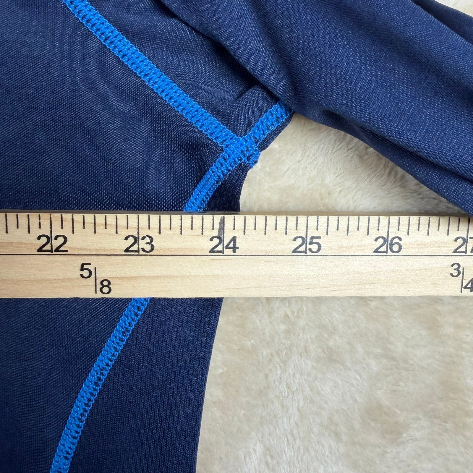 Marmot Mens XXL Long Sleeve Performance Shirt Navy Blue Graphic Logo Activewear gallery