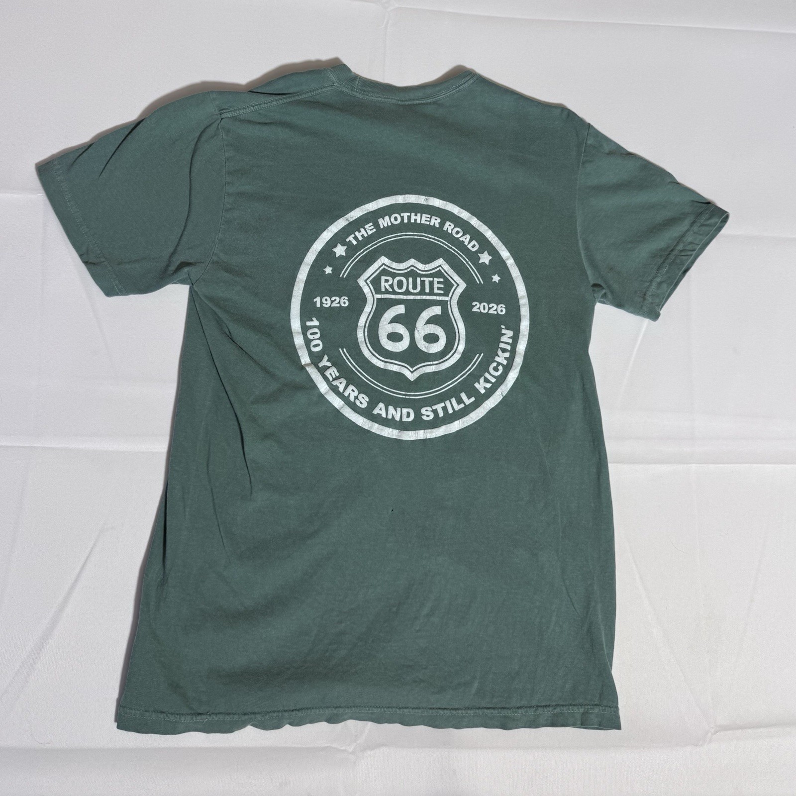 Good Shirts T, Graphic Print, USA, Preshrunk Cotton, Green, Female, Medium gallery