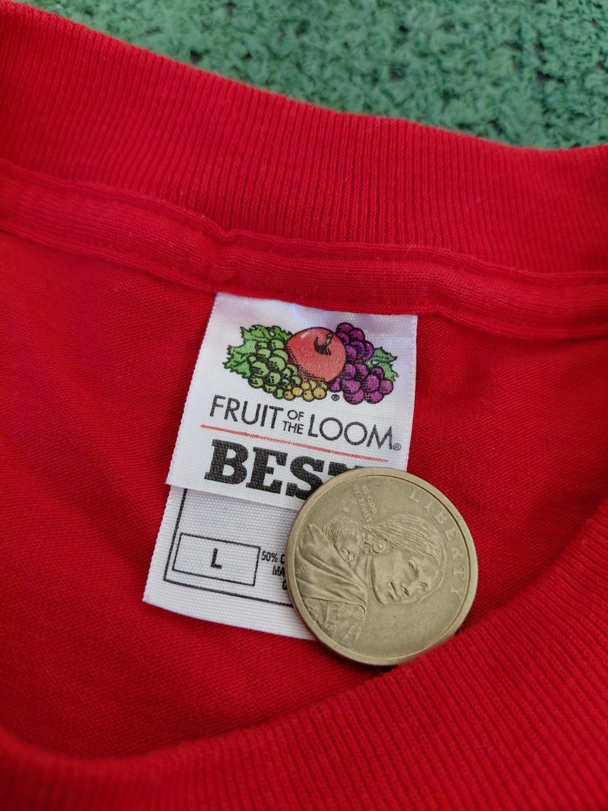 VINTAGE 2004 July 4th Watermelon 5k Race Running Y2K Red T Shirt Sz Large gallery