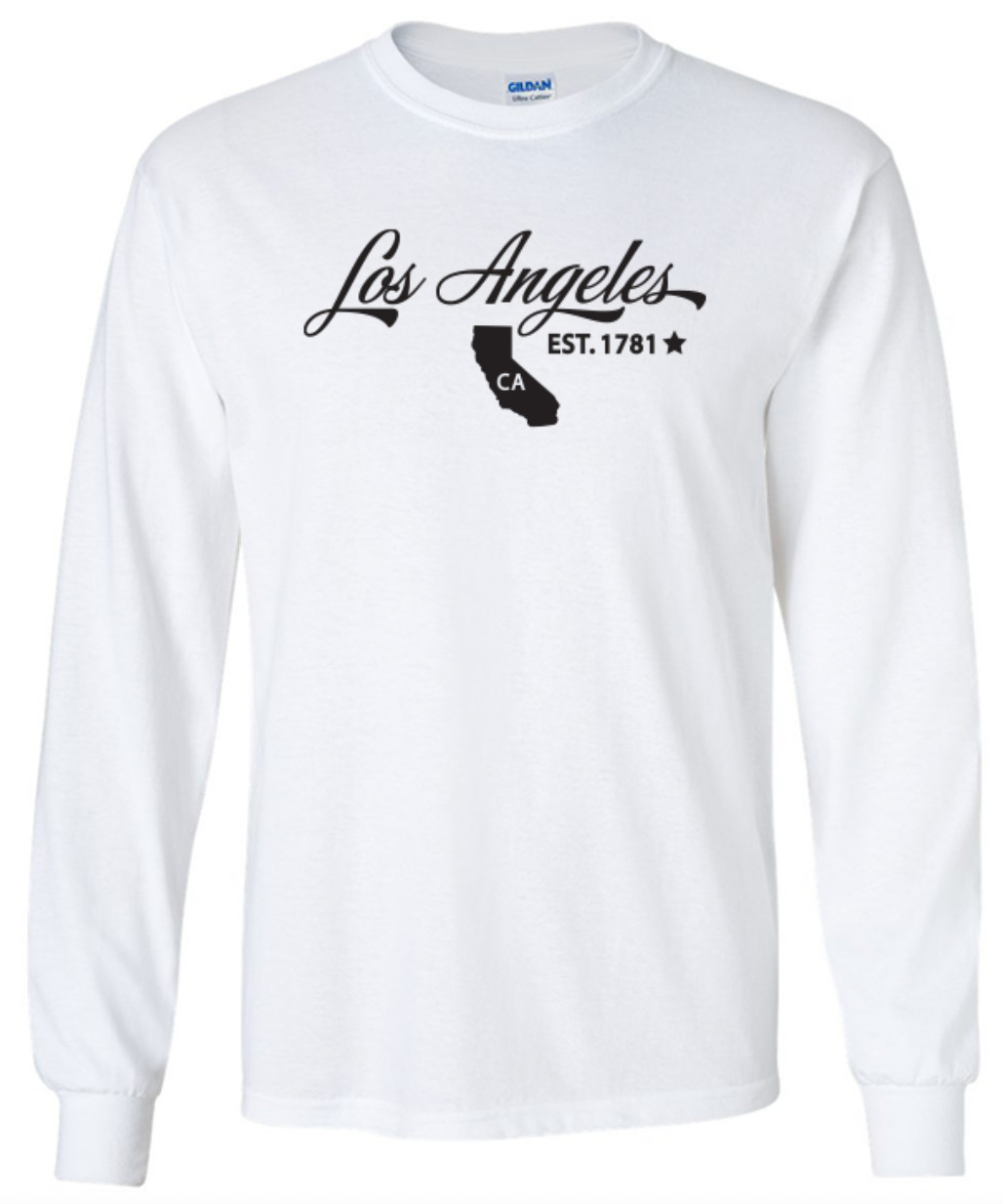 Los Angeles California T-Shirt Long Sleeve Graphic tee gallery
