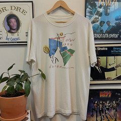 1990 US Open Evian Washed T-Shirt White L