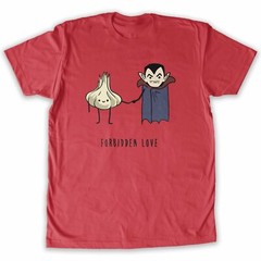Function – Vampire Garlic Forbidden Love Men’s Fashion T-Shirt Halloween Funny